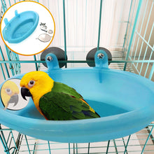 Load image into Gallery viewer, Parrot Bathtub With Mirror Pet Cage Accessories Bird Mirror Bath Shower Box Bird Cage Pet Small Bird Parrot Cage Bird Toys A