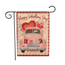 Load image into Gallery viewer, Home Garden Hearts 12.5x18 Inch Decorative Love Valentine Day Welcome Garden Flag wedding party hanging decorations 2020