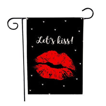 Load image into Gallery viewer, Home Garden Hearts 12.5x18 Inch Decorative Love Valentine Day Welcome Garden Flag wedding party hanging decorations 2020